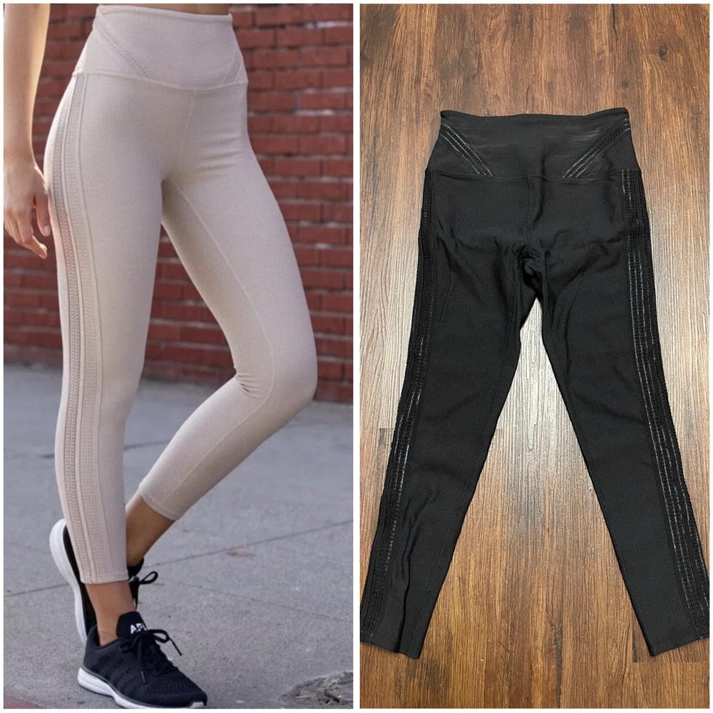 Free People Movement Glamp Out 7/8 Waffle Knit Leggings